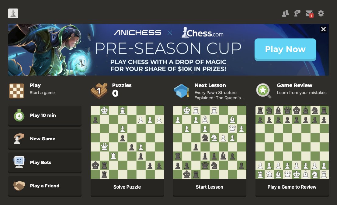 Pre-Season Cup with Chess.com, world's leading chess platform